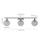 Jonathan Y Maeve 23" 3-Light Iron/Glass Contemporary Glam LED Vanity Light, Chrome JYL7536A - alternate 8
