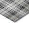 Homeroots 5' X 8' Charcoal Ivory And Gold Plaid Washable Indoor Outdoor Area Rug 597100 - alternate 7