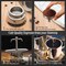 Kings County Tools Double Spout 2 Cup Coffee Maker Stainless Steel Stovetop Espresso Maker Italian Coffee Machine GW39A03-06 - alternate 10