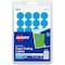 Avery Dennison Label, 0.75", Round, LBlue, PK1008 05461 - alternate 1
