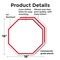 Signmission Blank Sign White Background, 18 inch X 18 inch, Plastic Sign, 2PK OC-P-2PACK-18-27 - alternate 7
