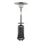Homeroots 48000 BTU Silver Steel Propane Cylindrical Pole Standing Patio Heater 480568 - alternate 1