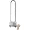 Master Lock Padlock, Keyed Different, Adjustable Shackle, Rectangular Steel Body, Steel Shackle, 13/16 in W 517D - alternate 1