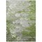 Homeroots 5' X 8' Olive Green And Gray Abstract Washable Indoor Outdoor Area Rug 582171 - alternate 8