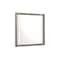 Homeroots 38" White And Silver Wood Lighted Dresser Mount Framed Mirror 564644 - alternate 7