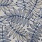 Homeroots 5' X 8' Navy Blue And Ivory Botanical Leaves Indoor Outdoor Area Rug 546668 - alternate 8