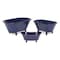 Homeroots Royal Blue Bathtub Decorative Sculpture 399645 - alternate 1