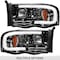 Recon 02-05 RAM 1500/2500/3500 PROJECTOR HEADLIGHTS W/HIGH POWER SMOOTH OLED 264191BKC - alternate 9