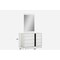 Homeroots 46 X 19 X 31 White Double Dresser Extension 370699 - alternate 3