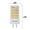 Bulbrite 60-Watt Equivalent T4 Non-Dimmable Bi-Pin (GY6.35) LED Light Bulb Soft White Light, 2PK 861599 - alternate 4