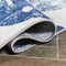 Jonathan Y Monstera Tropical Leaf High-Low Light Gray/Navy 3 ft. x 5 ft. Indoor/Outdoor Area Rug AMC113A-3 - alternate 6