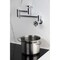 Kingston Brass Wall Mount Pot Filler Faucet, Polished Chrome KS8101RX - alternate 6