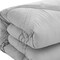 Homeroots Gray Queen Polyester 140 Thread Count Washable Down Comforter Set 528976 - alternate 8