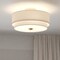 Vaxcel Burnaby 16-in W Matte Brass Mid-Century Modern Semi Flush Mount Ceiling Light C0280 - alternate 8