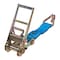 Mytee Products 4PK 3inx30ft Ratchet Tie-Down Straps w/Wire Hook 15000lbs BS for Trailer Blue, 4PK RS330WH-Bx4 - alternate 7