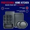 Bakken-Swiss 6-Piece Baking Set, Non-Stick Black Coating, Carbon Steel, PFOA, PFOS, PTFE Free by Bakken BK6PCSET - alternate 6
