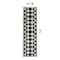 World Rug Gallery Geometric Bohemian Runner Rug 2 ft 3 in x 8 ft Black WR99BLACK2X8 - alternate 6