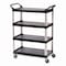 Rubbermaid Commercial Plastic, 300 lb Load Capacity, 4 Shelves, 40.63" W FG409600BLA - alternate 1