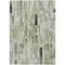 Homeroots 3' X 5' Green And Gray Striped Washable Indoor Outdoor Area Rug 615518 - alternate 8
