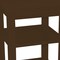 Homeroots 28" Dark Brown Solid Wood Nightstand 548317 - alternate 8