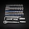 Neiko 0.375 in Drive CrV Steel Metric Socket Set with 90-Tooth Quick Release Ratchet, 43-Pieces 02512A - alternate 6