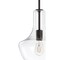 Jonathan Y Watts 10.5" 1-Light Mid-Century Modern Iron/Glass LED Pendant, Oil Rubbed Bronze/Clear JYL6400B - alternate 14