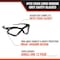 Malta Dynamics APEX Foam-Lined Safety Glasses-1 Pack ANSI Z87.1 Spoggles, Anti Scratch Protective Eyewear SG1220 - alternate 3