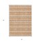 Homeroots 5' X 8' Terra Cotta And Beige Southwestern Washable Indoor Outdoor Area Rug 587567 - alternate 8