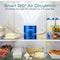 Serenelife Fridge Deodorizer & Odor Eliminator, Multi-Use Refrigerator Deodorizer Aluminum Pod for Freezer SLDEOR10BL - alternate 3