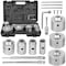 Monopro Hole Saw Kit, 17pcs, SDS PLUS, SDS MAX Shanks, Heavy-Duty Tungsten Carbide HS-C17 - alternate 1