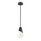 Z-Lite Aimie 1-Light Pendant with Rod, 7 in W, Matte Black 828P7-ROD-MB - alternate 8