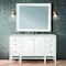 James Martin Vanities Addison 60" Single Vanity, Glossy White, w/ 3 CM Siberian Silestone Top E444-V60S-GW-3SFR - alternate 4
