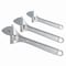 Sunex 6 in, 8 in & 10 in 3 Piece Adjustable Wrench Set SXAWS3C - alternate 5