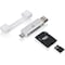 Iogear USB-C DUO CARD READER/WRITER GFR3C12 - alternate 6