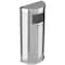 Hls Commercial 9 Gal Half-Round Side-Entry Trash Can, Stainless Steel HLSC01G09A - alternate 1