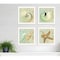 Homeroots Set Of Four Ocean 2 White Framed Print Wall Art, 4PK 408058 - alternate 4