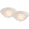 Boston Harbor Flush Mount Ceiling Fixture, 120 V, 60 W, A19 or CFL Lamp, White Fixture 41800-WH - alternate 1