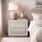 Manhattan Comfort Soren 26 in Nightstand in Whitewashed Oak (2-Drawer) NS1773-1 - alternate 3