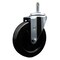 Service Caster 5'' Hard Rubber Wheel Swivel 7/16'' Grip Ring Stem Caster SCC-GR20S514-HRS-716138 - alternate 1