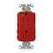 Leviton SmartlockPro GFCI 15A HG/PI Red GFNT1-HFR - alternate 3