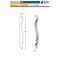 Reso Radiata pine, White, 96 in L, 0.68 in H, 5.5 in W, Primed RMC-M45-96-5 - alternate 2