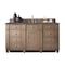 James Martin Vanities Bristol 60'' S Vanity, Whitewashed Walnut w/ Parisien Bleu Silestone Top w/ Wireless Charger 157-V60S-WW-FPBL - alternate 1