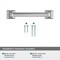 Amerock Ville 3-3/4 inch (96mm) Center-to-Center Polished Chrome Cabinet Pull, 25PK 25VMP3677526 - alternate 4