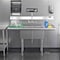 Koolmore 2 Compartment Stainless Steel NSF Commercial Kitchen Prep&Utility Sink w/2 Drainboards SB121610-12B3 - alternate 9
