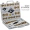 Neiko Pro-Grade Large-Diameter Titanium SAE Tap and Die Set, High-Quality Thread-Repair Kit, 45-Piece Set 00916A - alternate 8