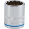 Channellock 1/2'' Drive 25 mm 12-Point Shallow Metric Socket 351024 - alternate 1