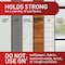 Command Medium Adhesive Strips Clear 12 Strips 17021CLR-12ESF - alternate 7