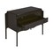 Homeroots 34" Dark Brown Solid Wood Three Drawer Dresser 389802 - alternate 9