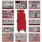 Teng Tools 1033 Piece PRO35 26 Inch Wide Red Mega Master Hand Tool Kit - TKS26R1033T - alternate 1