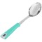Martha Stewart Everyday Drexler Stainless Steel Serving Spoon in Turquoise 138314.01 - alternate 1